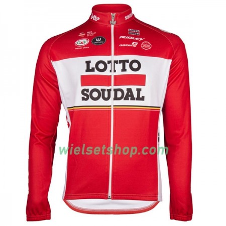 Wielershirt 2017 Lotto-Soudal N001 Lange Mouw